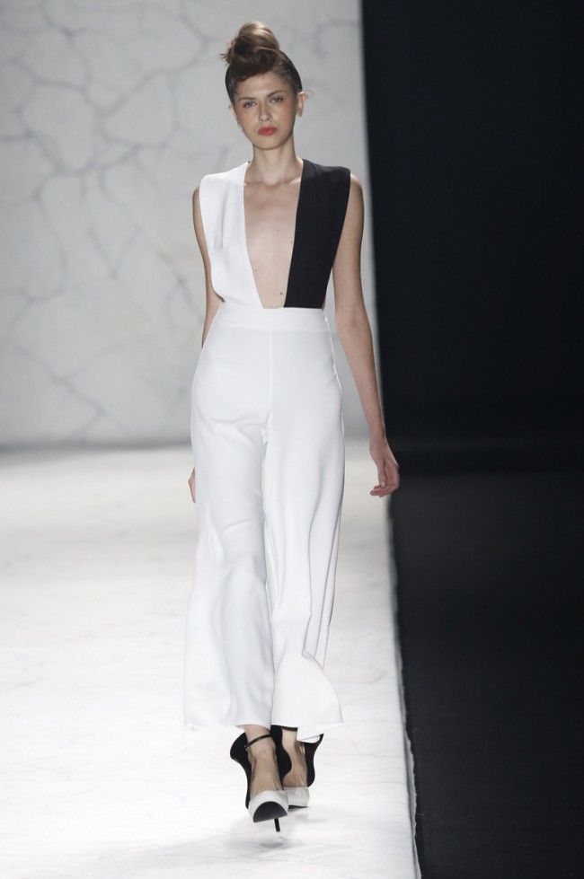 Preto e branco são as cores para a temporada de verão look preto e branco 7 Preto e branco são as cores para a temporada de verão
