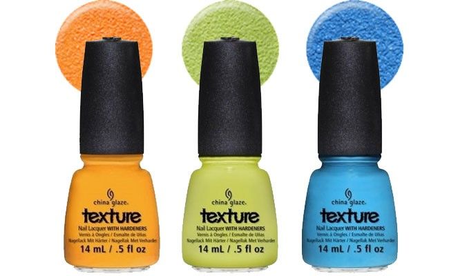 china glaze texture 02 China Glaze lança a Texture uma linha de esmaltes texturizados