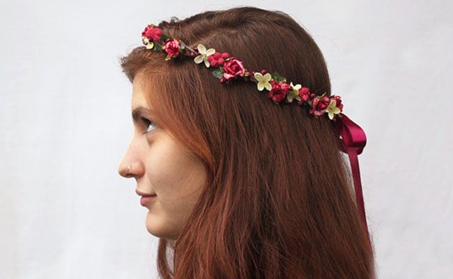 tiara-de-flores-3 tiara de flores 3 Como usar tiaras: adote o acessório e inove nos penteados