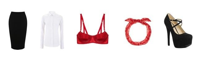 fantasia feminina improvisada pin up Fantasias improvisadas: 20 ideias criativas super fáceis de fazer