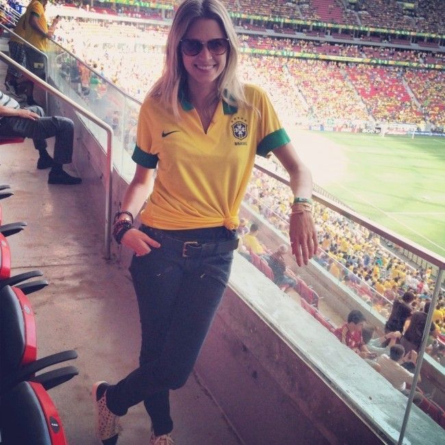 look copa do mundo helena bordon Looks para a Copa do Mundo: como se vestir para torcer pelo Brasil