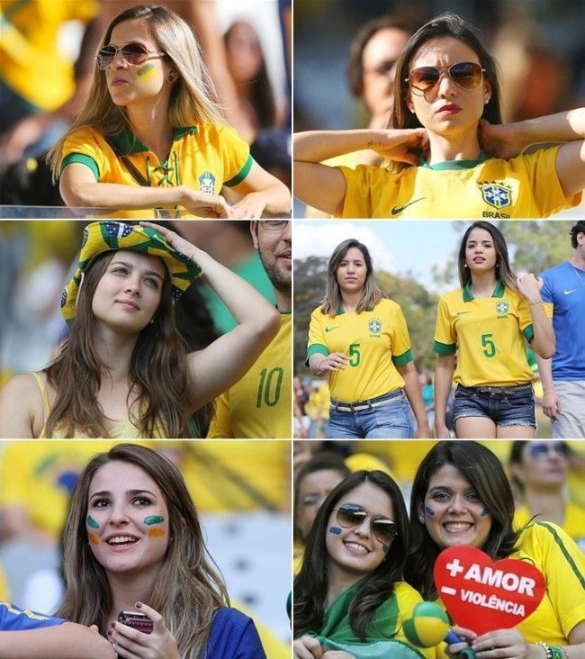 torcedoras jogo do brasil Looks para a Copa do Mundo: como se vestir para torcer pelo Brasil