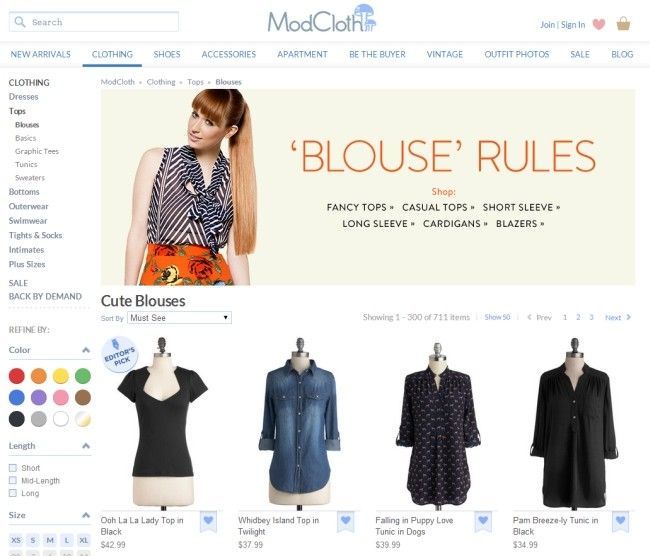 site de roupa internacional