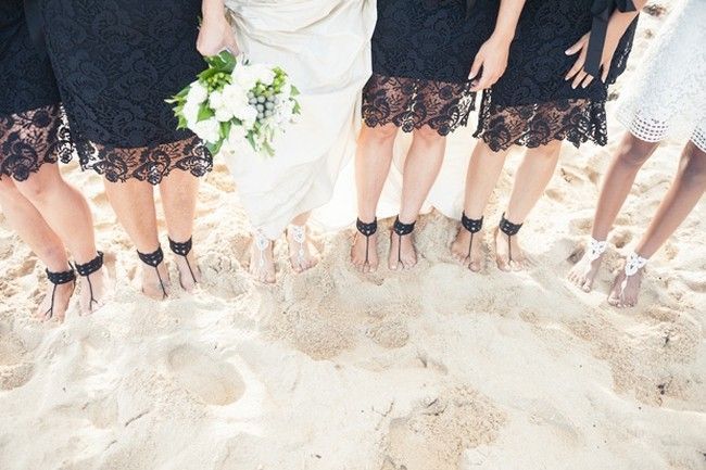 calçado casamento praia