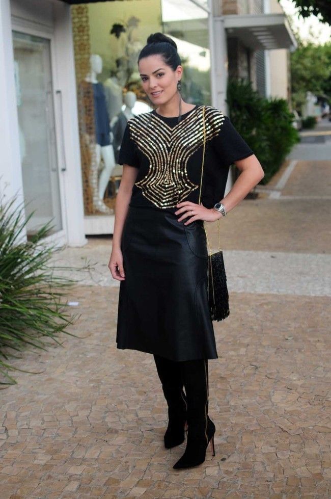tudo preto blogueira 10 All black: como usar o look todo preto