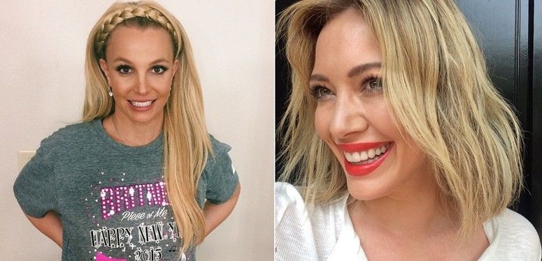 Foto: Reprodução / Instagram: Britney Spears | Hilary Duff