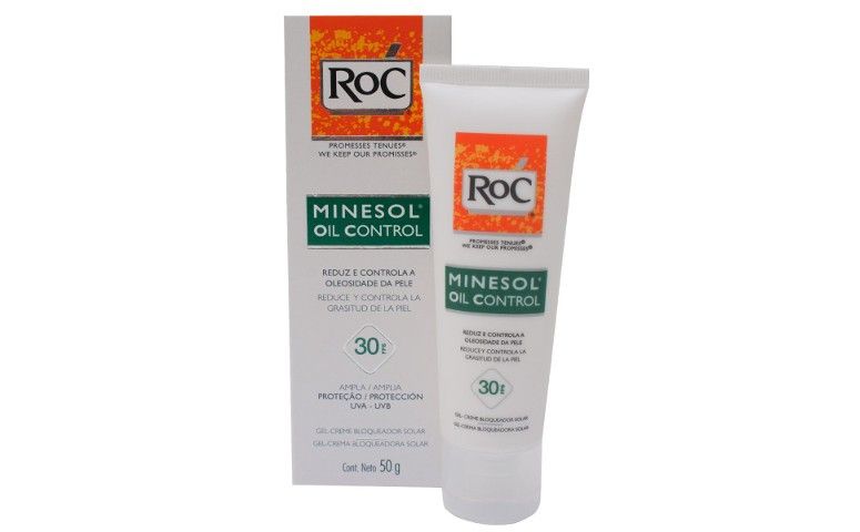 Minesol oil control FPS 30, da Roc, por R$ 71,29 na Ultrafarma