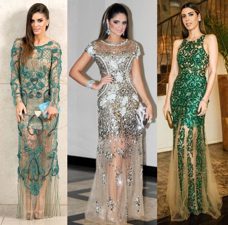 vestidos simples de gala