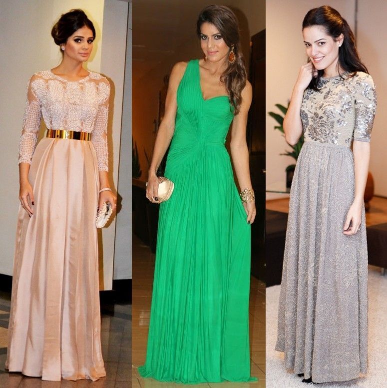 vestidos para festa de gala longo