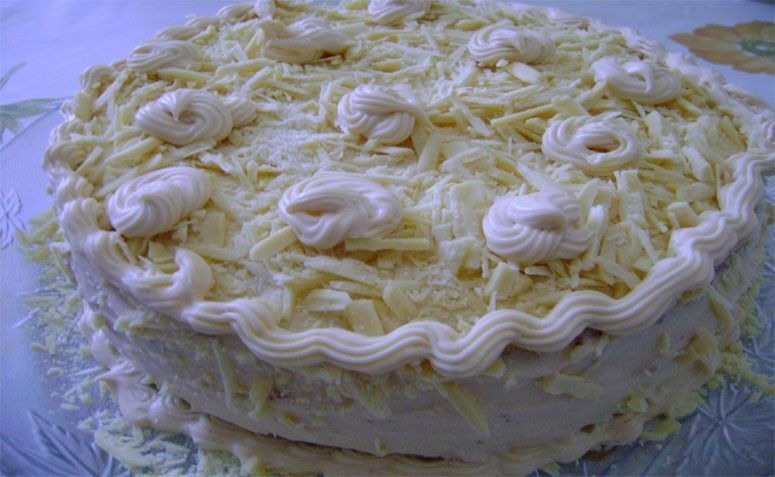 Bolo com creme de leite Ninho. Foto: Reprodução / Eu comeria isso