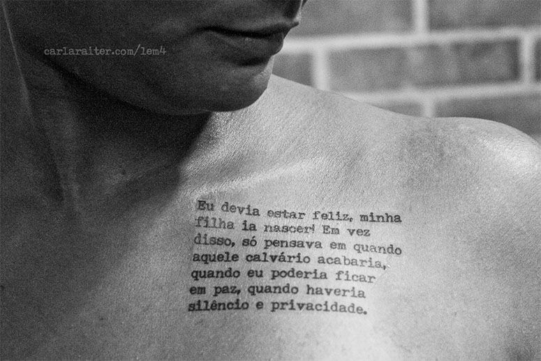 Foto: Reprodução / Carla Raiter / Projeto 1:4
