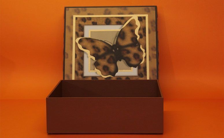 Caixa MDF quadrada por R$42 no Elo7