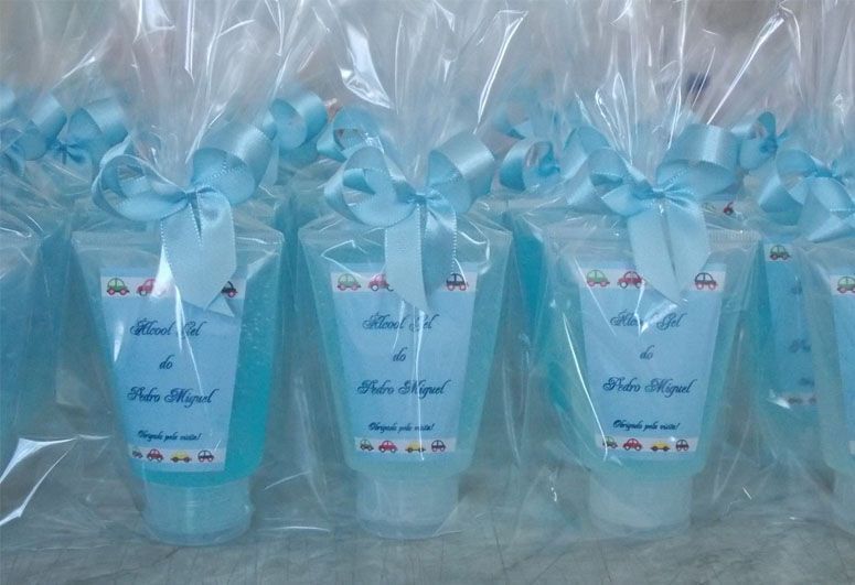 Álcool gel lembrancinha por R$2,90 no Elo7