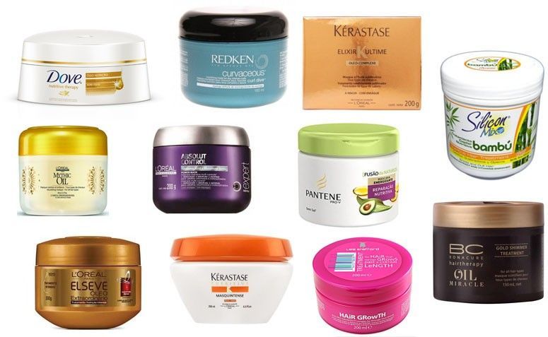 Onde encontrar: Dove Óleo Nutrição / Redken Curvaceous / Kerastase Elixir Ultime / Silicon Mix Bambu / L´oréal Professionnel Mythic Oil Masque / L'oréal Professionnel Absolut Control / Pantene Fusão da Natureza / Elseve Óleo Extraordinário / Kérastase Nutritive / Lee Stafford Hair Growth / Schwarzkopf Professional BC Bonacure Oil Miracle