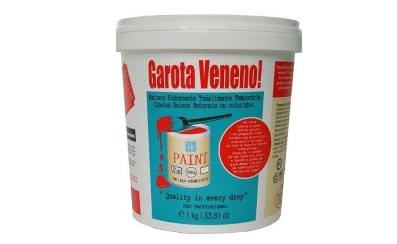 Máscara tonalizante Garota Veneno por R$100,58 na Casa Nostra Cosméticos
