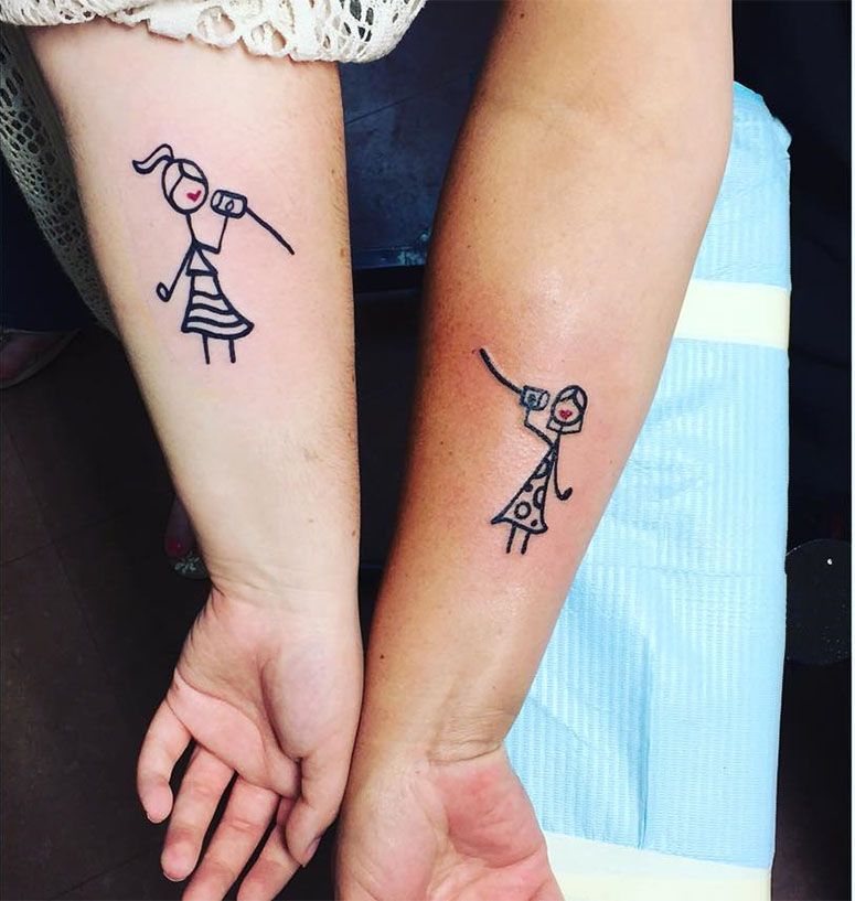 Tatuagem Mãe E Filha 50 Ideias Lindas Para Celebrar A Família