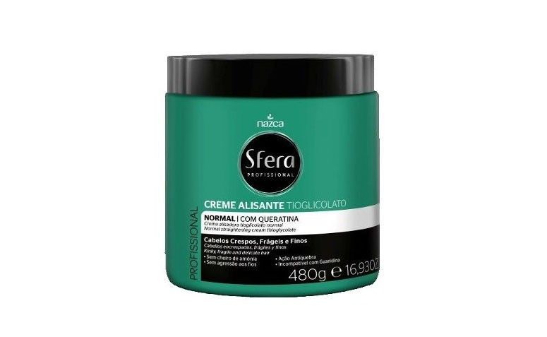 Creme Alisante Nazca Sfera Tioglicolato Normal por R$31,35 na Ikesaki