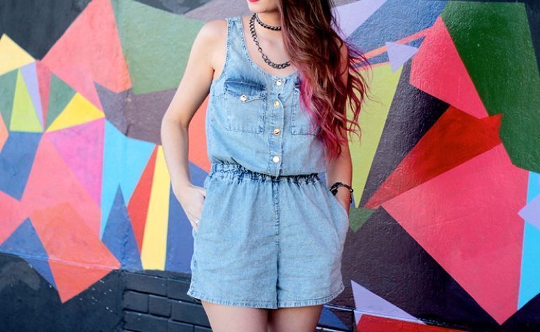 blusas para usar com macaquinho jeans
