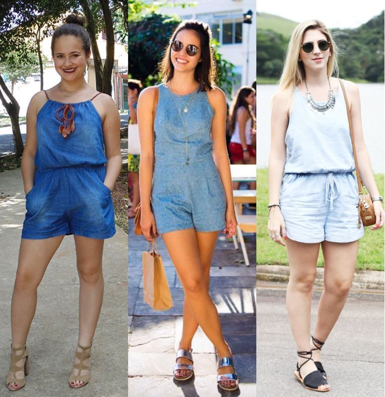 blusas para usar com macaquinho jeans
