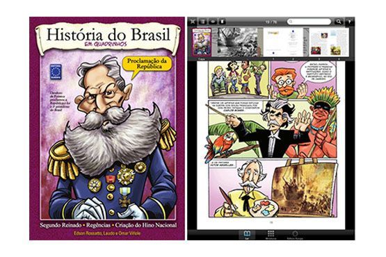 O aplicativo é um livro digital com conteúdo bem interessante e fácil de entender.