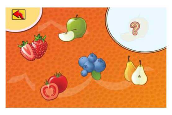 O aplicativo auxilia no desenvolvimento da percepção visual e de habilidades motoras das crianças, ao mesmo tempo que ensina sobre as cores, frutas e legumes.