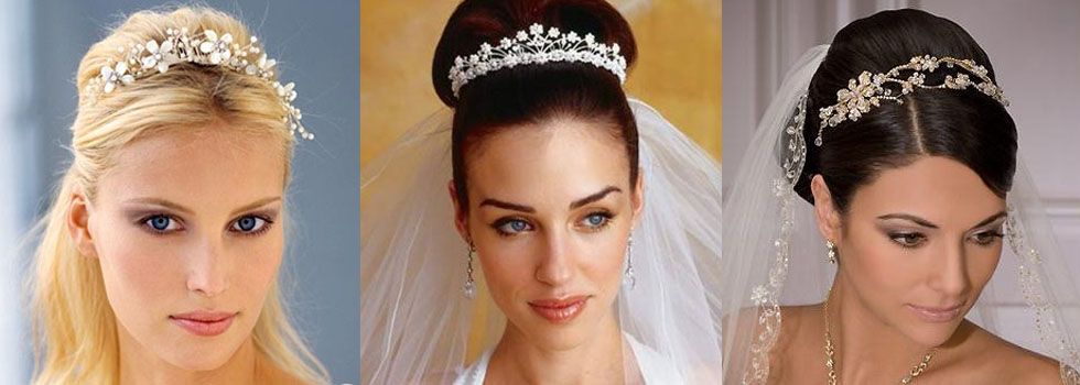 As tiaras estilo princesa são ideais para noivas que não dispensam a tradição e o romantismo no grande dia.