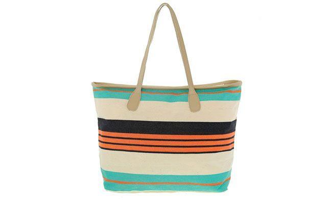 Bolsa listrada por R$59,99 na <a href="http://bit.ly/1nP4iGt" target="_blank">Marisa</a>