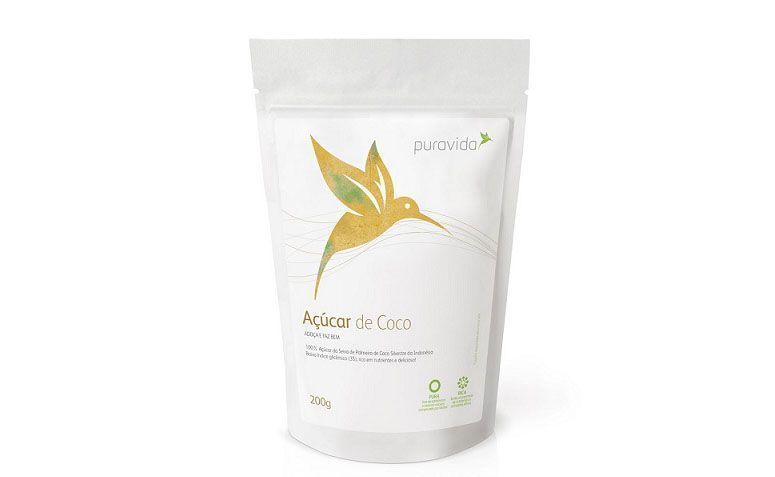 Açúcar de coco 200g por R$19,90 na <a href="https://puravida.com.br/loja/superfood/acucar-de-coco/" target="_blank">Pura Vida</a>