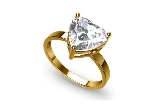 Anel Coração Maior Boreal por R$1.068,00 na 21Diamonds