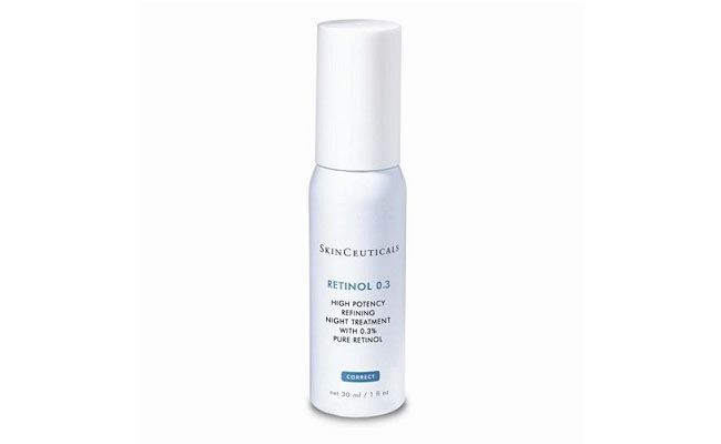 Retinol 0.3 – SkinCeuticals por R$ 207,90 na <a href="http://www.skinceuticals.com.br/retinol-0-3-30ml/p" target="_blank">loja virtual da SkinCeuticals</a>