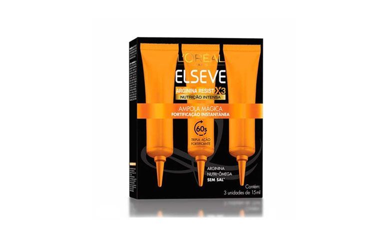 Ampolas de tratamento Elseve com Arginina por R$13,49 na <a href="http://www.lojasrede.com.br/produto/Ampola-De-Tratamento-Instantaneo-Elseve-Arginina-Com-3-Unidades-15ml-129070?utm_source=GoogleShopping&utm_medium=&utm_campaign=GoogleShopping&gclid=COnYyYTBxsMCFQQkgQod5X0Amw" target="blank_"> Lojas Rede</a>