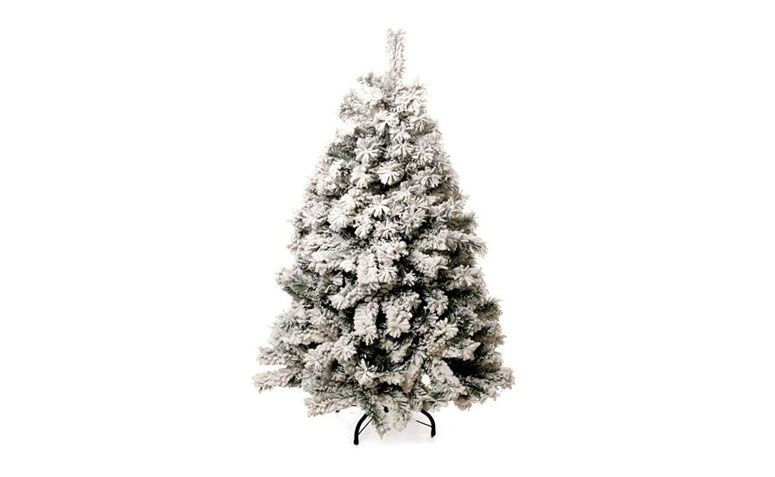 nevadas árbol de navidad 1,20 m de R $ 282,90 en extra