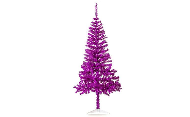 Árbol de navidad púrpura 1,80 m de R $ 107.91 en el submarino