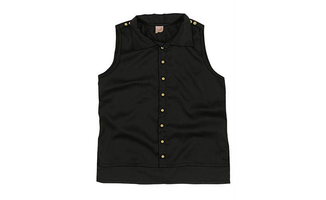 Blusa em Cetim de Algodão Preto
Camisa sem mangas, mullet, com abertura com botões e aplicação de botões nos ombros por R$65,90 na <a href="http://www.posthaus.com.br/moda/blusa-em-cetim-de-algodao-preto-enfim_art163673_0_0.html?mkt=PCP104&utm_source=SHOPBOT&utm_medium=COMPARADOR&utm_campaign=XML" target="_blank">Posthaus</a>