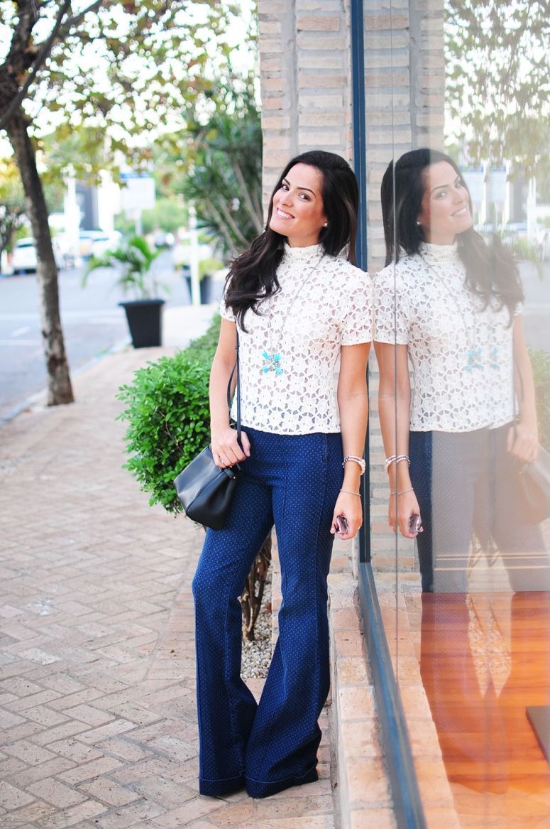 blusas romanticas com renda