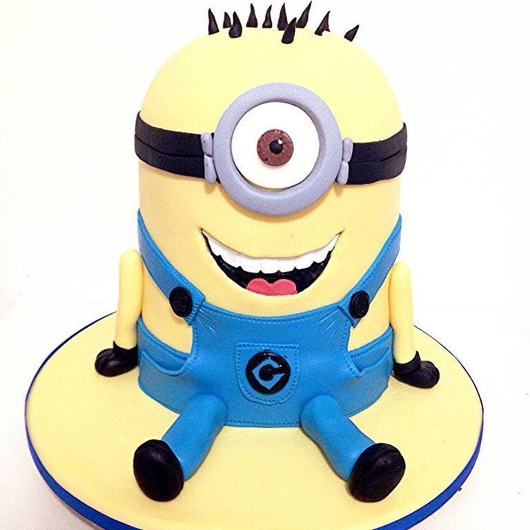 Foto: Reprodução / <a href="http://grazielacake.blogspot.com.br/2015/11/bolo-minions.html" target="_blank">Blog Graziela Cake</a>