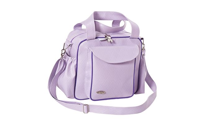 Bolsa Maternidade Quarto Enxoval Bebê Ametista Emborrachada Lilás por R$¨68,90 na loja <a href="http://www.graodegente.com.br/bolsa-maternidade-quarto-enxoval-bebe-ametista-emborrachada-lilas-26cm-x-22cm-01-peca/523/21940/produto" target="_blank">Grão de Gente</a>