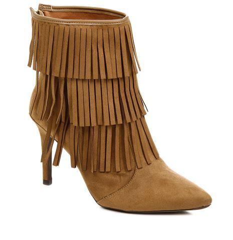 bota de franja vizzano