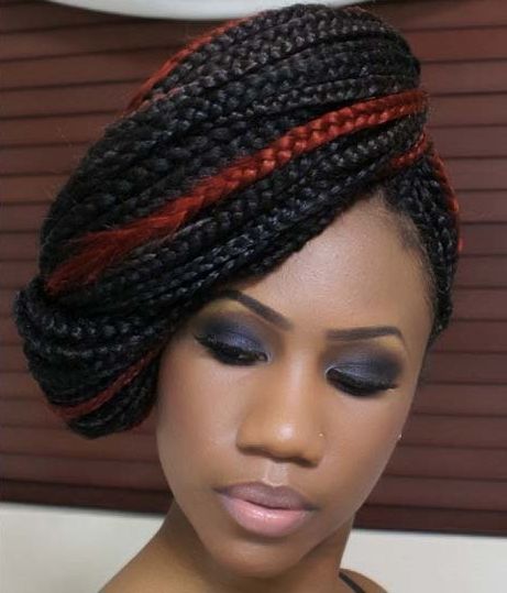 Foto: Reprodução / <a href="http://www.kyssmyhair.com/styles-for-box-braids/#.Vp0N-vkrLIW" target="_blank">Kiss My Hair</a>