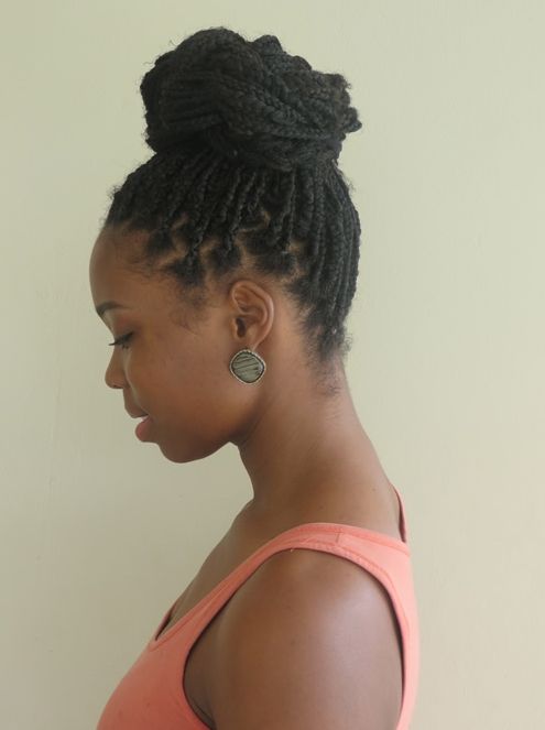 Foto: Reprodução / <a href="http://www.myblackhair.nl/3-x-knotten-met-box-braids/" target="_blank">My Black Hair</a>