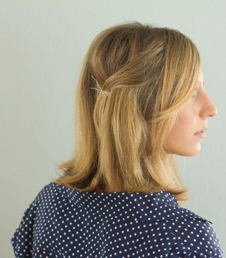 Foto: Reprodução / <a href="http://theeverygirl.com/feature/10-quick-ways-to-style-long-and-short-hair" target="_blank">The Everygirl</a>