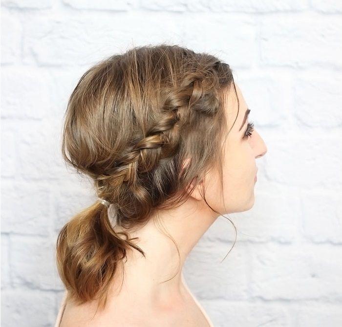 Foto: Reprodução / <a href="http://www.thewonderforest.com/2014/09/messy-braided-ponytail-for-shorter-hair.html" target="_blank">Wonder Forest</a>