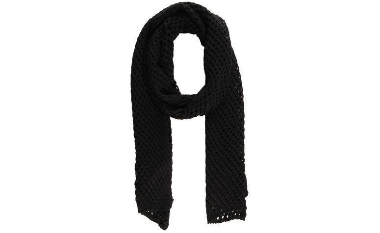 Cachecol vazado Niége por R$19,90 na <a href="http://www.americanas.com.br/produto/119468559/cachecol-de-la-niege-vazado" target="blank_">Americanas</a>