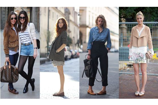 O mocassim quando coordenado à jeans e peças mais despojadas garante um visual clássico sem muita sobriedade.