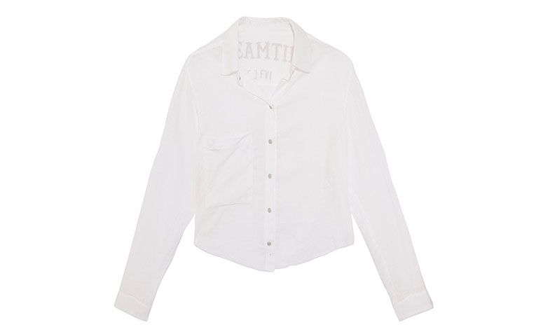Camisa branca Fyi por R$248 na <a href="http://www.oqvestir.com.br/camisa-cropped-fyi---off-white-53702.aspx/p" target="blank_">Oqvestir</a>