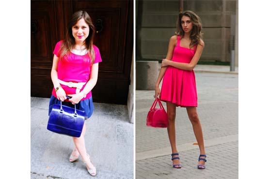 Color blocking e candy bag são uma ótima combinação para este verão