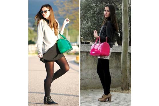 Exemplos de looks com candy bag