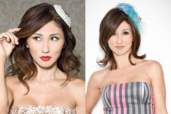 A editora de moda Adriana Yoshida usa e abusa das casquetes nos cabelos