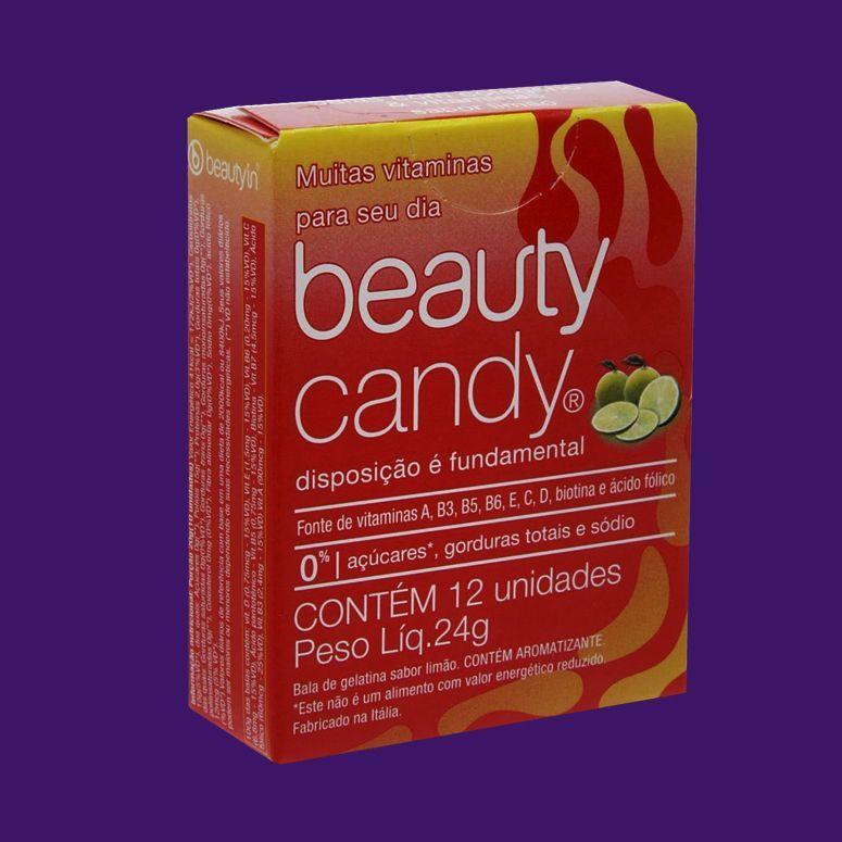Balas de gelatina beauty Candy /R$7,99 na <a href="http://www.drogaraia.com.br/beauty-candy-bala-de-gelatina-com-colageno-e-vitamina-para-vitaminar-o-seu-dia-sabor-limao-24g.html" target="_blank">DrogaRaia</a>