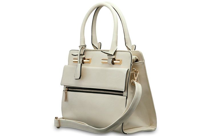Bolsa marfim Pallas por R$149,90 na <a href="http://www.ellastore.com.br/bolsas-femininas/pallas/bolsa-pallas-pl2109-marfim" target="_blank">Ella Store</a>